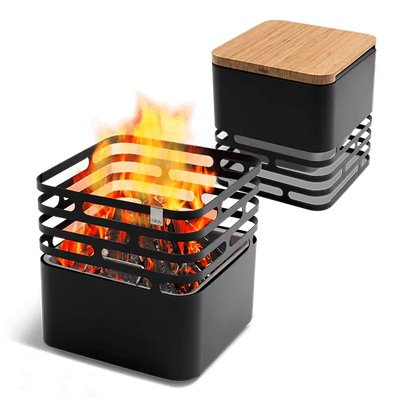 Гриль барбекю Hoefats CUBE Fire basket black (кострище) 000015899 фото